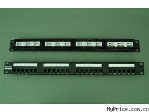 LinkBASIC PMP24 UC3 语音24口配线架 高效的网络布线解决方案